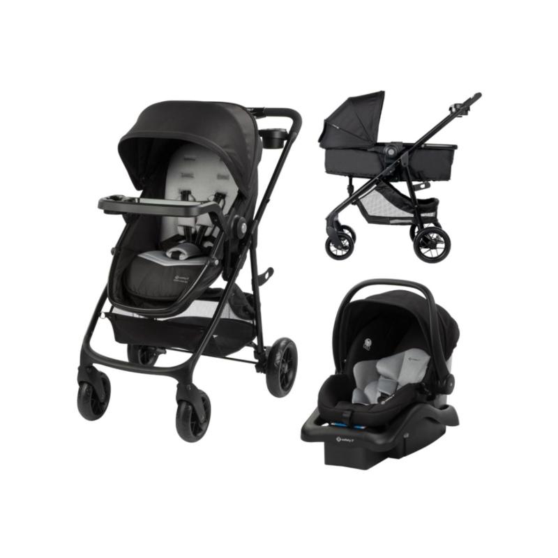 Safety 1st Grow and Go Flex 8-in-1 Travel System, All in One Stroller - Foundry