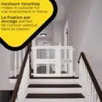 Safety 1st Lift, Lock and Swing Gate - Pressure or Hardware installed, Fits Spaces Between 28" and 42" Wide, 28" Tall, White
