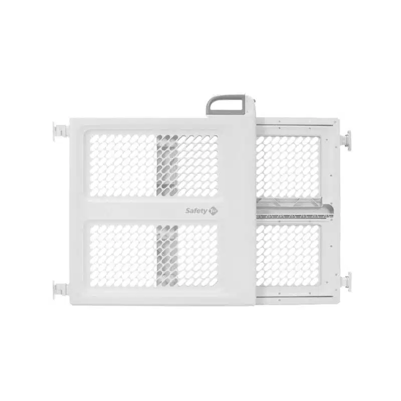 Safety 1st Lift, Lock and Swing Gate - Pressure or Hardware installed, Fits Spaces Between 28" and 42" Wide, 28" Tall, White