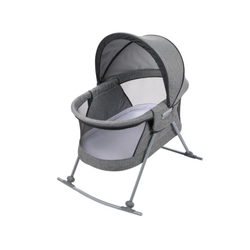 Safety 1st Nap and Go Rocking Bassinet with Travel Bag, Nightfall