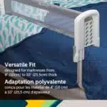 Safety 1st Top of Mattress Bedrail, Grey/White 91.4x40.6x45.7 cm (Pack of 1)