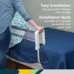 Safety 1st Top of Mattress Bedrail, Grey/White 91.4x40.6x45.7 cm (Pack of 1)