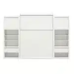 Signature Sleep Signature Sleep Queen Wall Bed, Ivory Oak