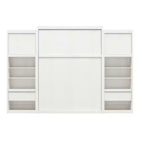 Signature Sleep Signature Sleep Queen Wall Bed, Ivory Oak