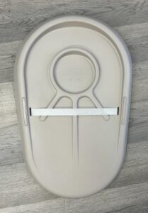 Squishy Changing Mat - Baby Changing Diaper Pad, Wipeable Easy-to-Clean Nappy Station, Warm-to-Touch Surface, Non-Slip Base, No Covers Needed - Taupe