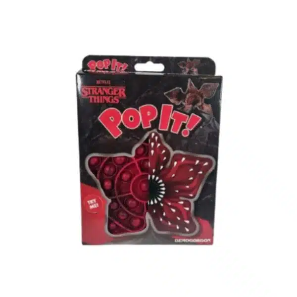 Stranger Things Demogorgon Pop It Fidget Toy from Sci Fi Netflix Series