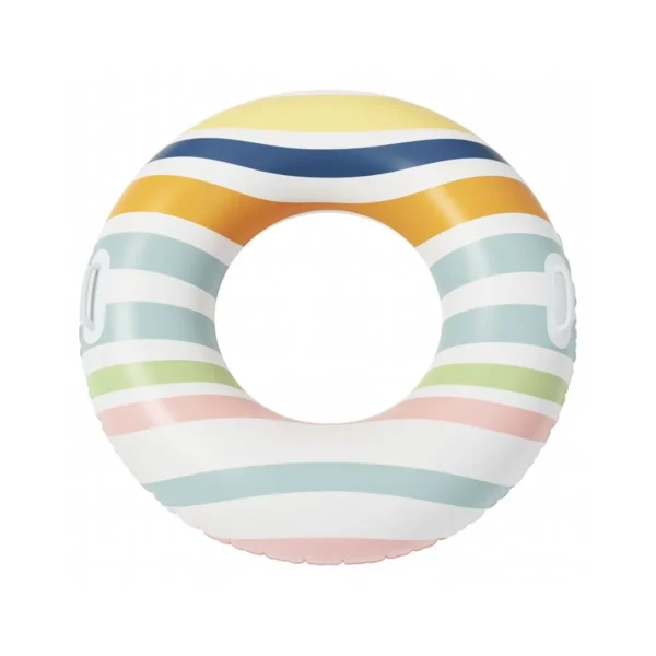 Sun Squad Inflatable Swim Tube - 31 Inch Diameter - Pool Float for Summer Fun