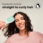 Tangle Teezer Ultimate Detangler Brush for Wet & Dry Hair, Eliminates Knots & Reduces Breakage for All Hair Types, Baby Pink & Mint