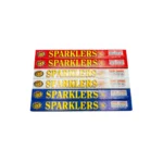 TNT Fireworks, 8in Gold Sparkler, Hand Held, Party, Holiday, Birthday