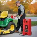VEVOR Fuel Caddy, 15 Gallon, Portable Fuel Tank with Gravity & Hand Pump Modes, Fuel Tank Container with Wheels, 10 ft Delivery Hose & Manual Pump, Gas Caddy for Motorboats, ATVs, Gasoline & Diesel