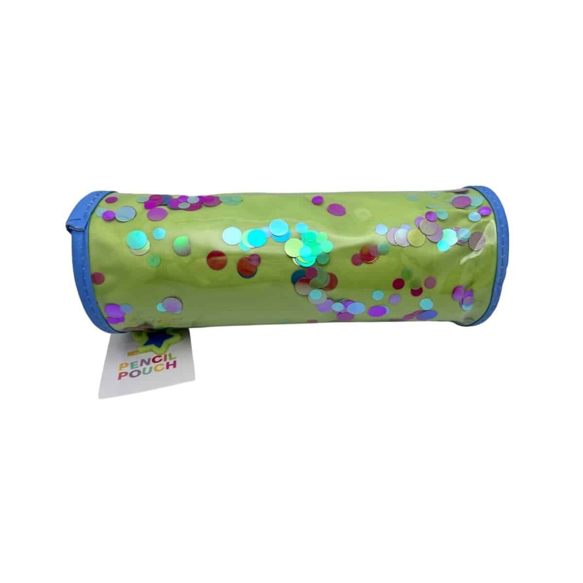 gallery-bright-green-confetti-pencil-pouch-case-0-1.jpg Bright fixture professional product photography