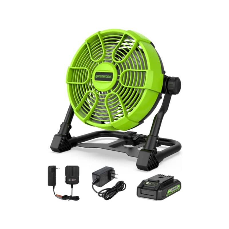 Greenworks fixture professional product photography