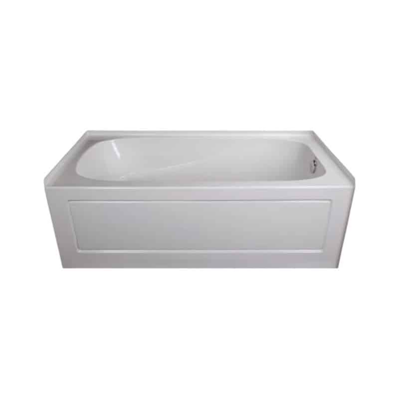 Mirolin Acrylic 5 ft. bathtub professional product photography