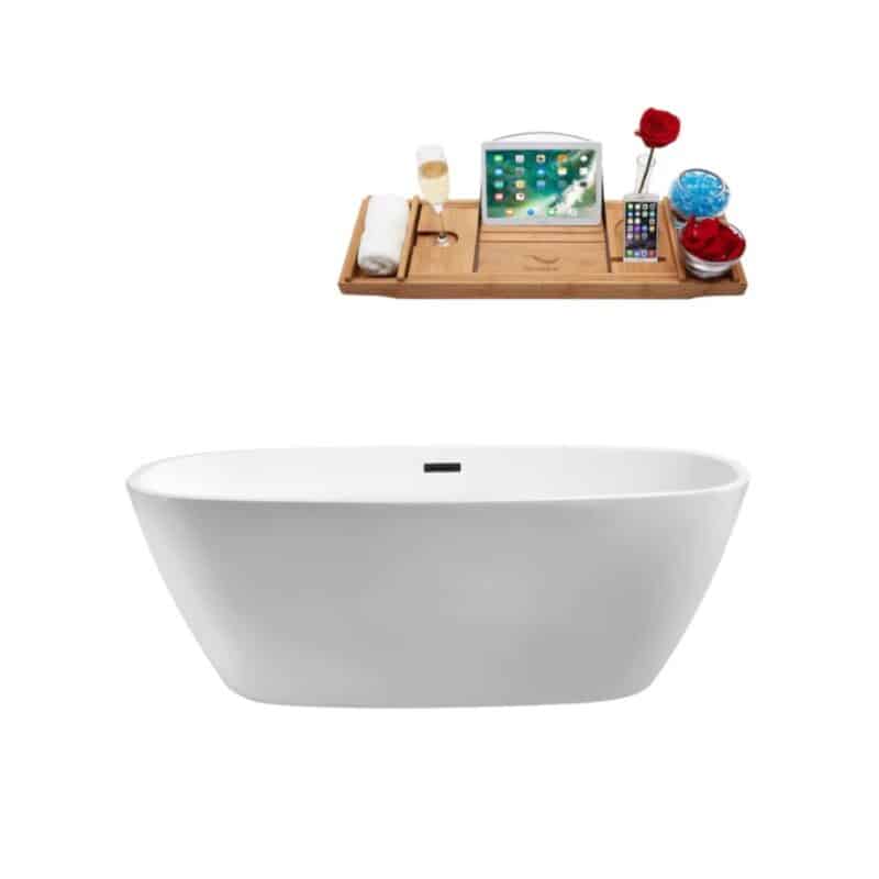 Streamline 59 inch Freestanding bathtub professional product photography