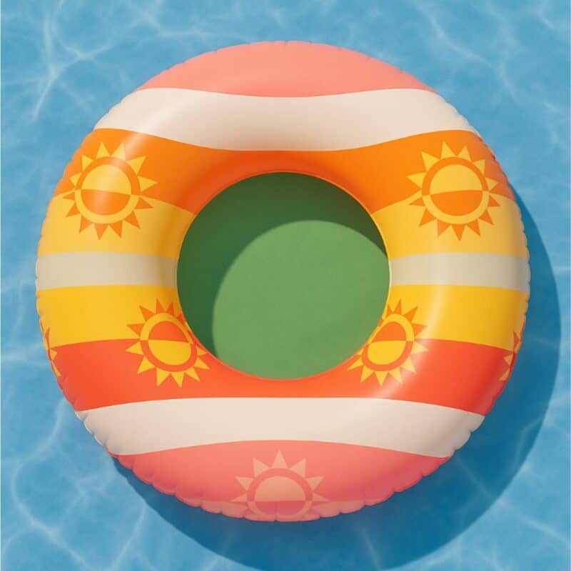 Sun bathtub professional product photography