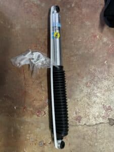 Bilstein Silver fixture professional product photography