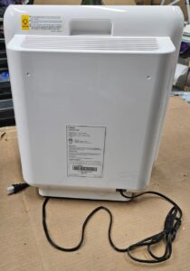 Coway White fixture professional product photography