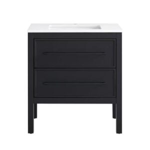 Home Decorators Collection Vistara 30-inch freestanding bath vanity in black finish