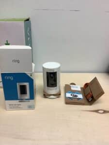 Ring Home Plans White fixture professional product photography