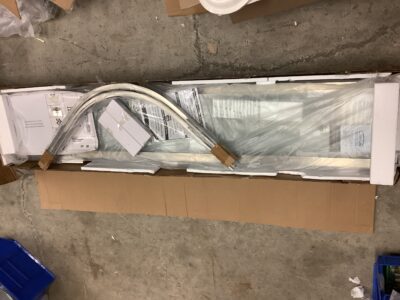 Maax Glass Corner fixture professional product photography