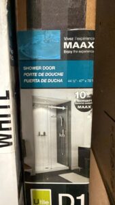 MAAX Utile 3-in-1 Corner Shower Kit in Chrome