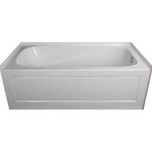 Mirolin Acrylic 5 ft. bathtub professional product photography