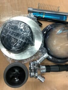 Shisha vodni dymka aqua elegance black 54 cm elegant design for relaxing moments