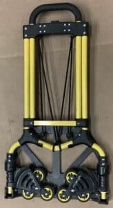 Stanley Folding Hand Truck in bright yellow