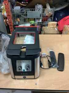 T-Fal Steel Silver fixture professional product photography