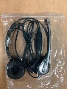 Wantek telephone headset with noise cancelling microphone for landline phones