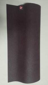 Manduka travel yoga mat in acai colour, 1.5mm thick and 71 inches long