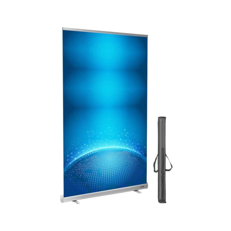 VEVOR floor standing sneeze guard portable transparent divider