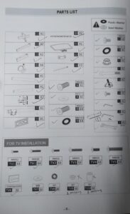 VEVOR mobile tv stand for 23 to 60 inch TVs with adjustable height and wheels