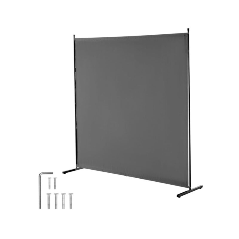 VEVOR room divider panel in grey for indoor privacy screen