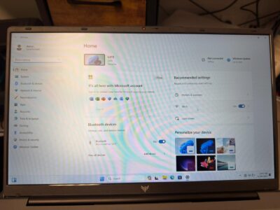 ACEMAGIC laptop computer with 15.6-inch IPS screen in sleek design