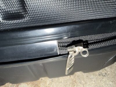 Travelers Club 20 inch carry on luggage in black finish