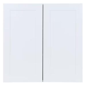 Hampton shaker style kitchen cabinet in grey finish