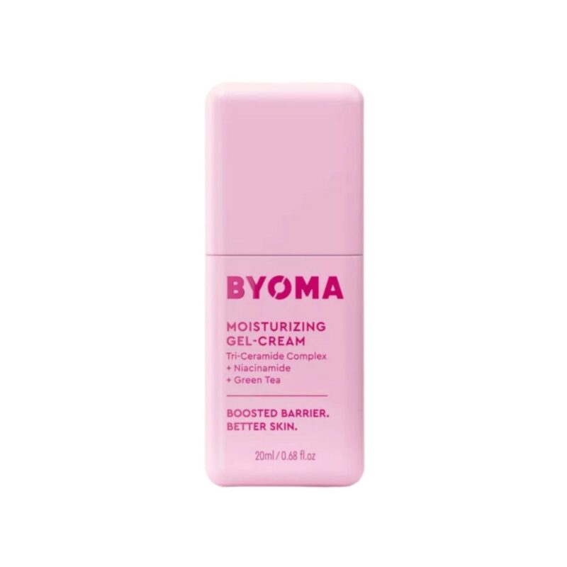 Byoma mini gel cream moisturizer in lightweight gel texture