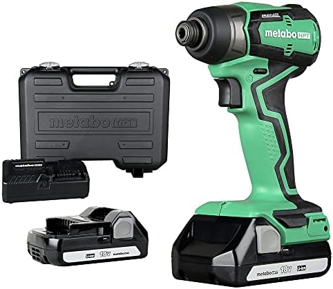 Metabo cordless impact driver in professional setup