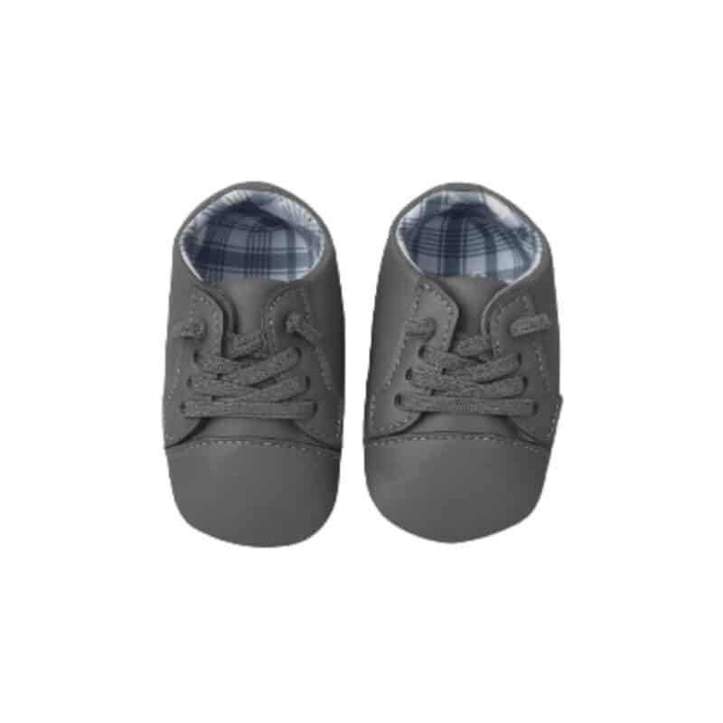 Cartier baby boys shoes in stylish and comfortable grey design