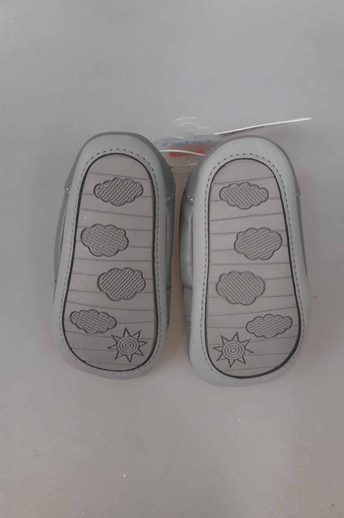 Cartier baby boys shoes in stylish and comfortable grey design