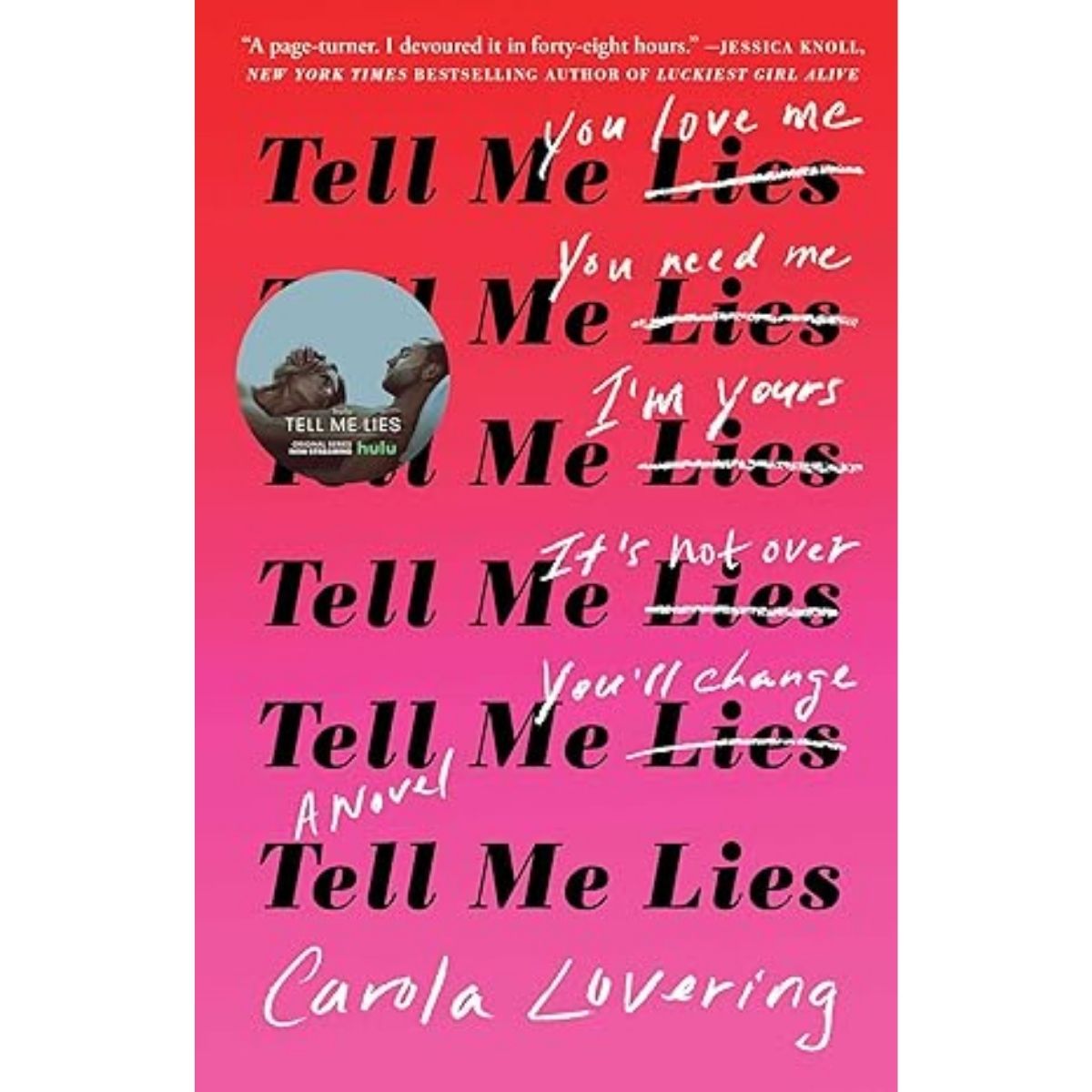 Novel - Tell Tell novel cover in professional photography style