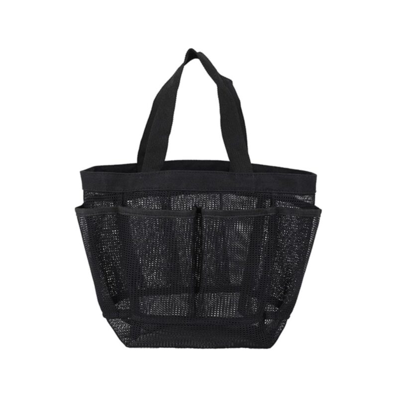 Mesh mesh shower bag in quick dry design hanging style