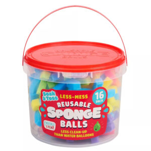 Chuckle reusable sponge balls multicolor for eco-friendly outdoor play