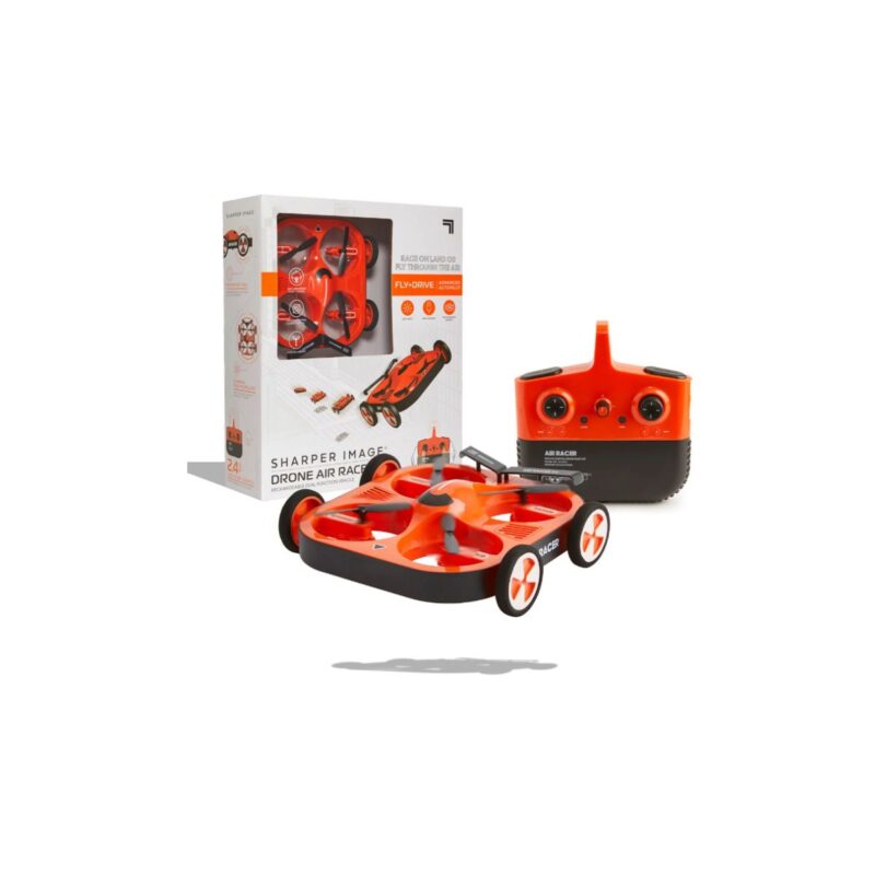 Sharper rc drone air racer in sleek dual-function design