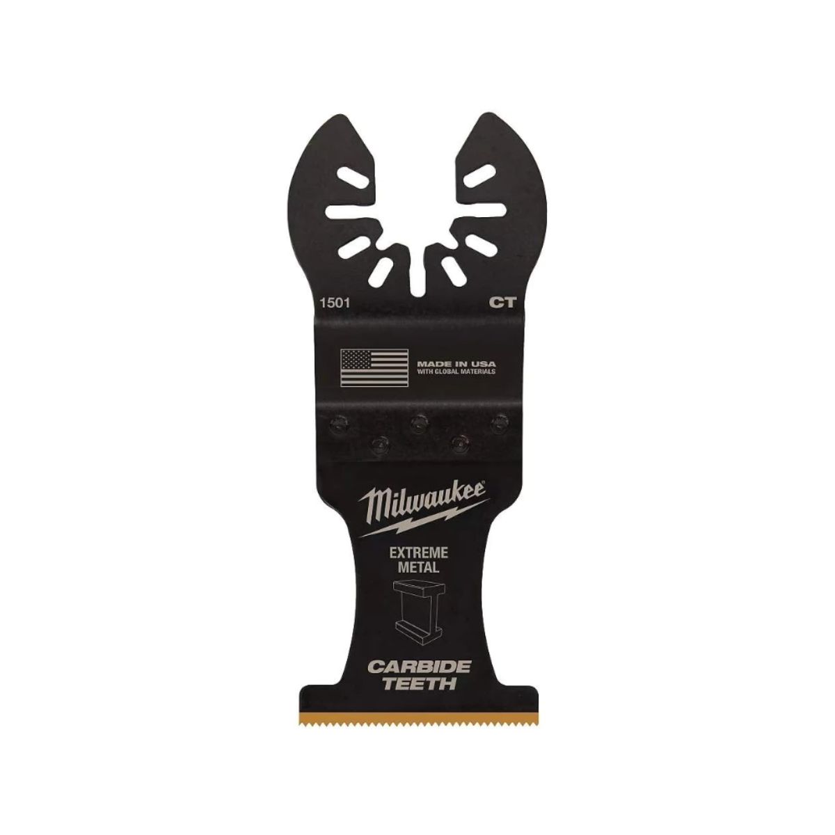 Metal Cutting Blade - Milwaukee 1-3/8" Milwaukee metal cutting blade in professional finish