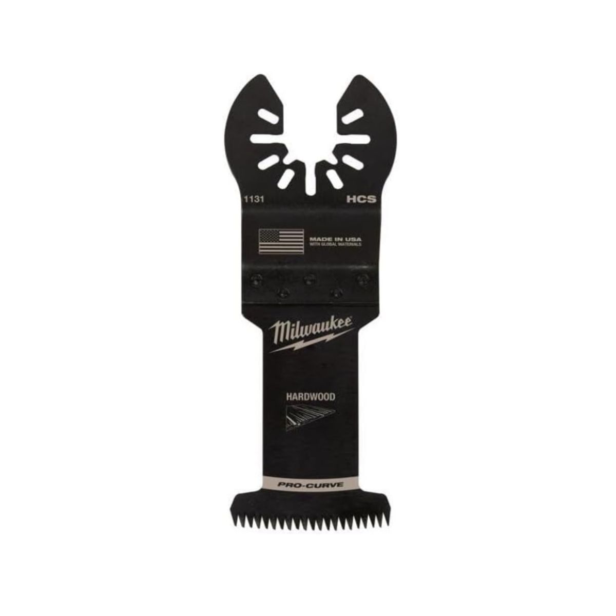 Oscillating Multi Tool Blade - Milwaukee 1-3/8in 3 Pack Milwaukee oscillating multi tool blade in high carbon steel finish