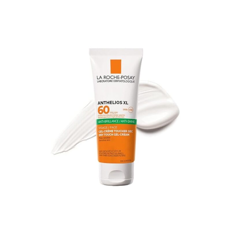 La Roche-Posay mattifying face sunscreen in travel size bottle