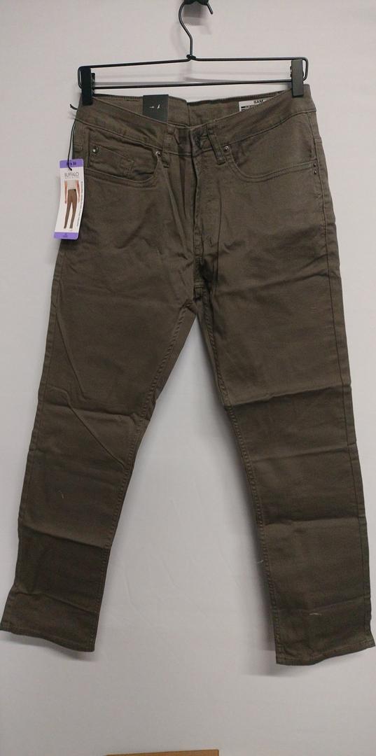 Buffalo slim straight stretch jeans in classic blue colour