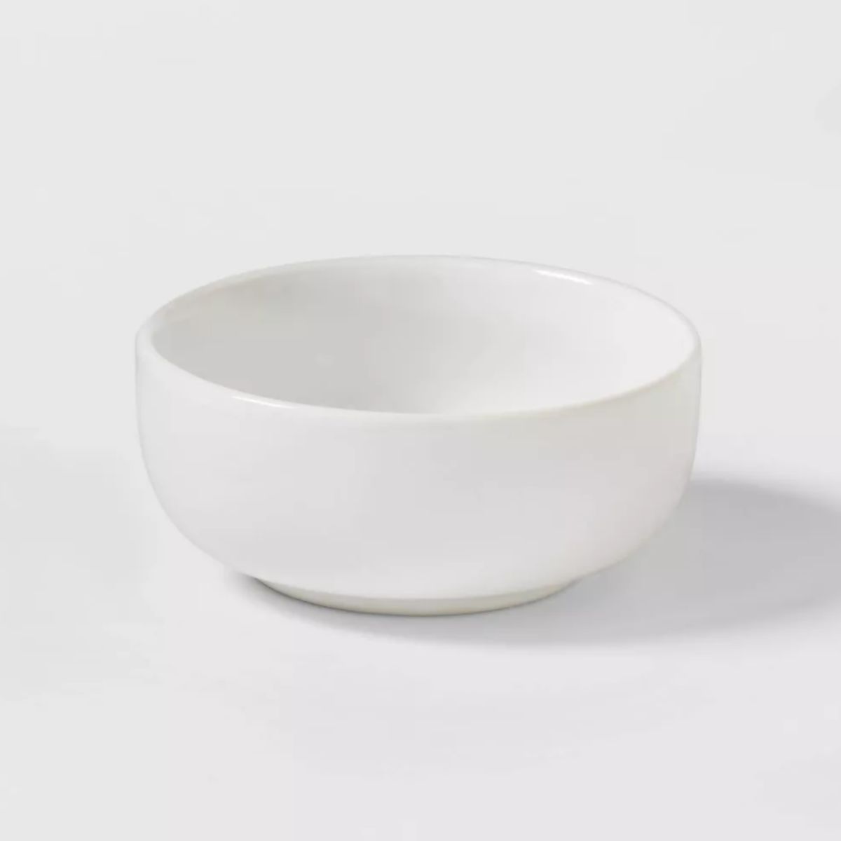 Porcelain Dip Bowl - Threshold™ White Threshold™ porcelain dip bowl in white glazed finish